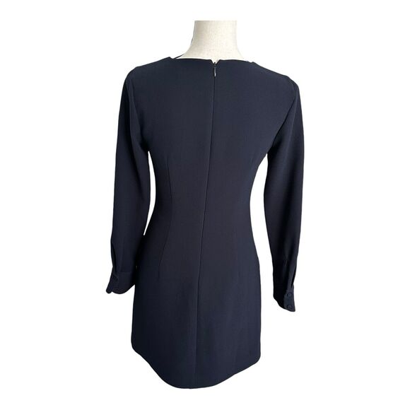 Club Monaco Women Button AccentsBlack Mini Dress Size 00 - Picture 5 of 16